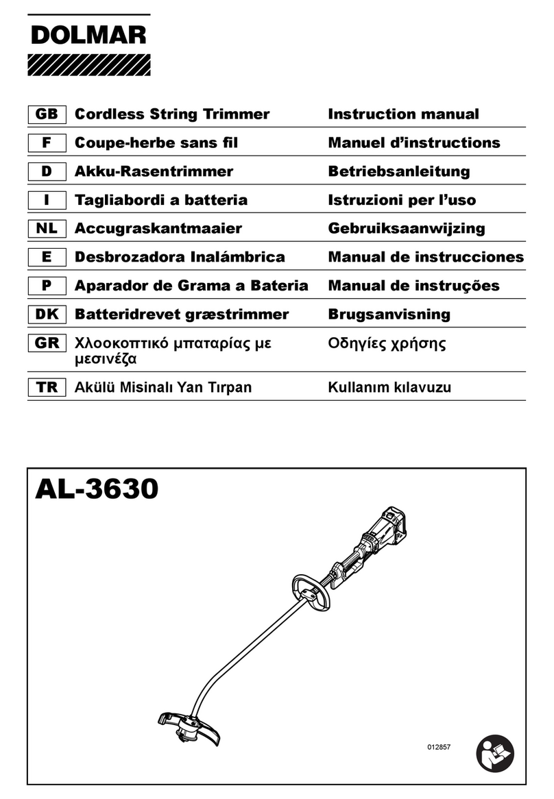 Dolmar AL-3630 instruction manual