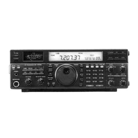 Icom IC-737A User manual