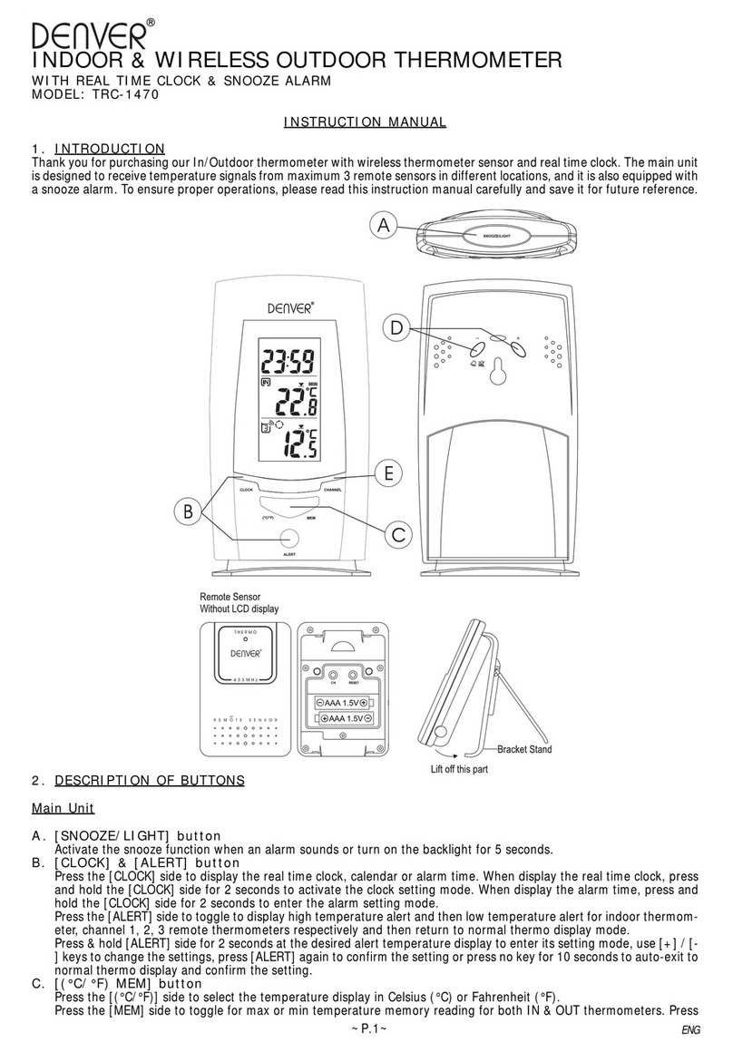 Denver TRC-1470 instruction manual
