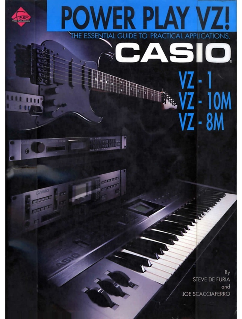 Casio VZ-1 User manual