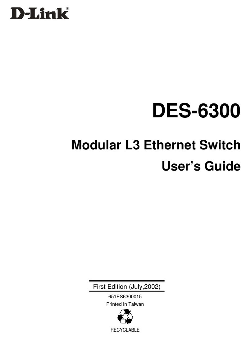 D-Link DES-6300 user guide