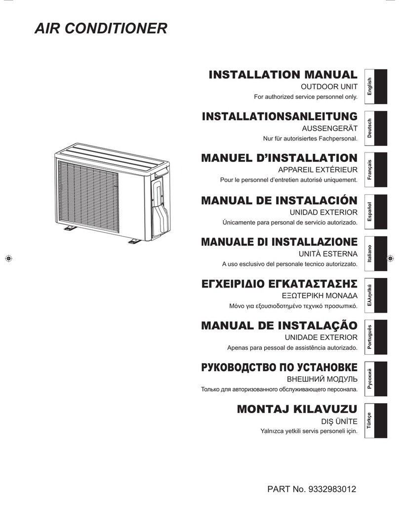 Fujitsu AOYG14LMCA User manual