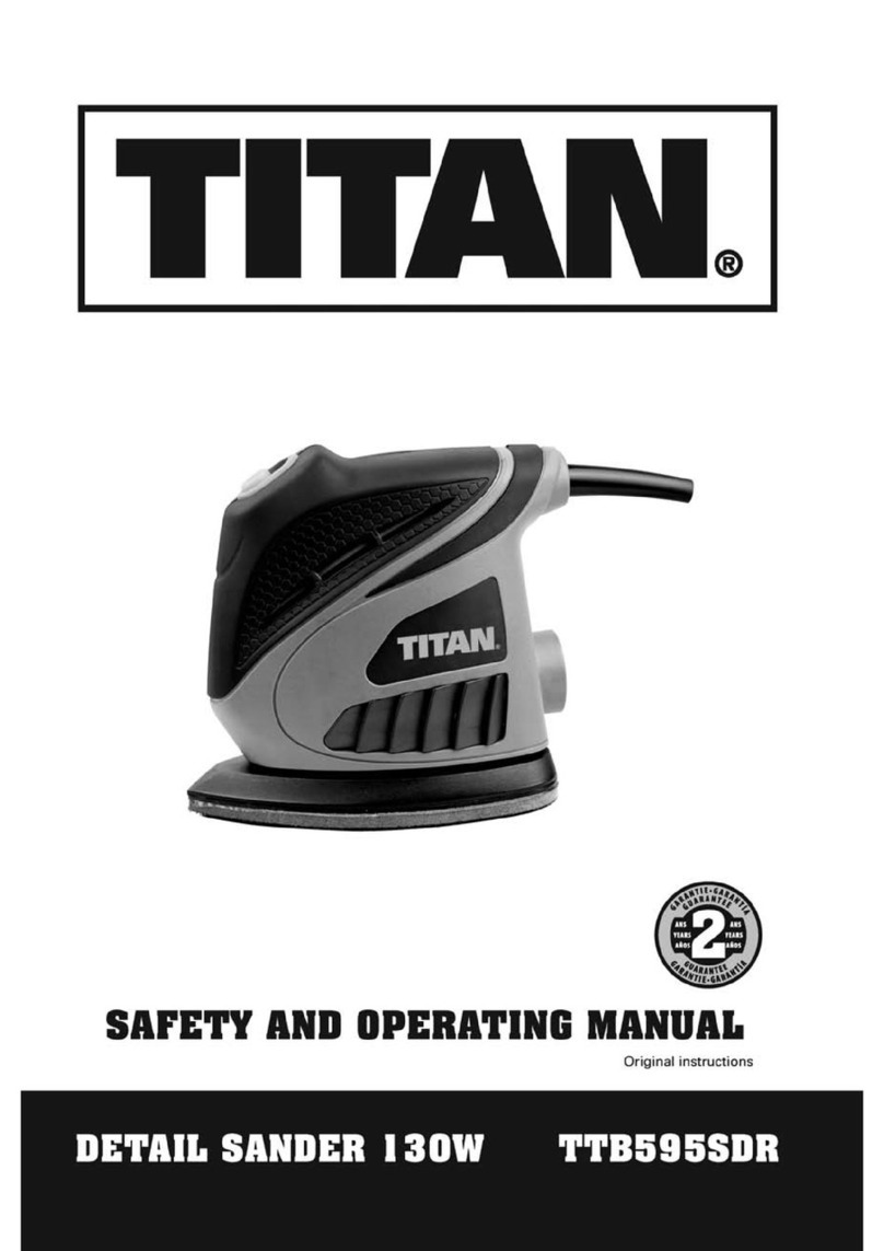 Titan TTB595SDR Safety and operating manual