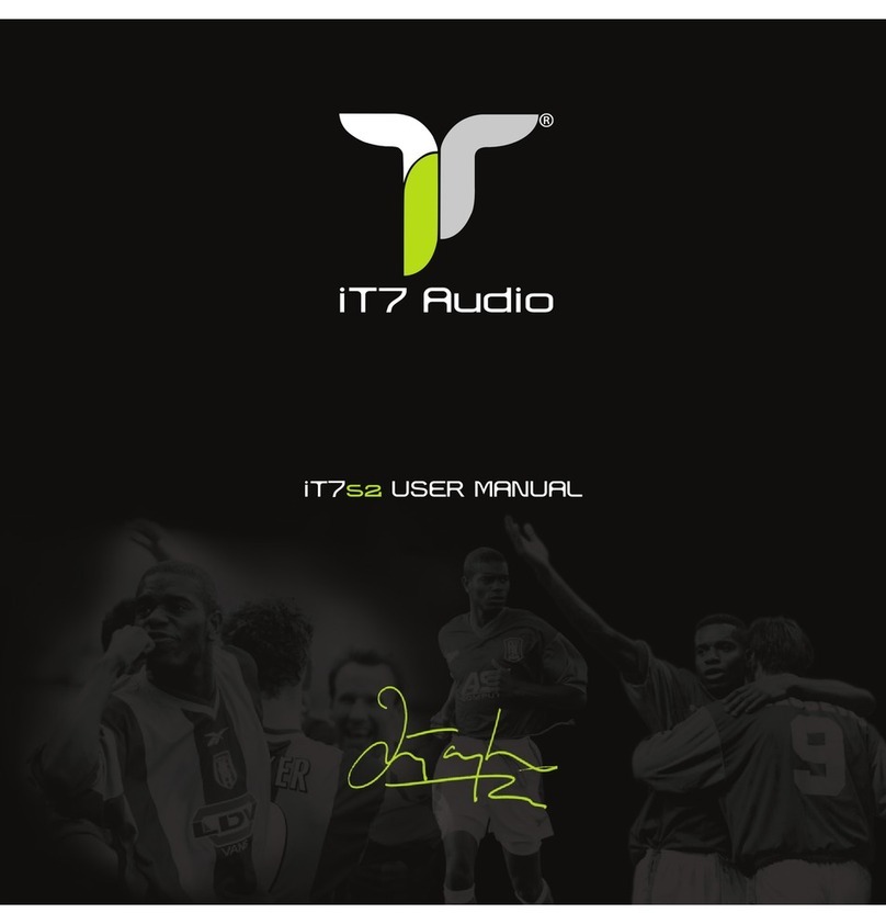 iT7 Audio iT7s2 user manual