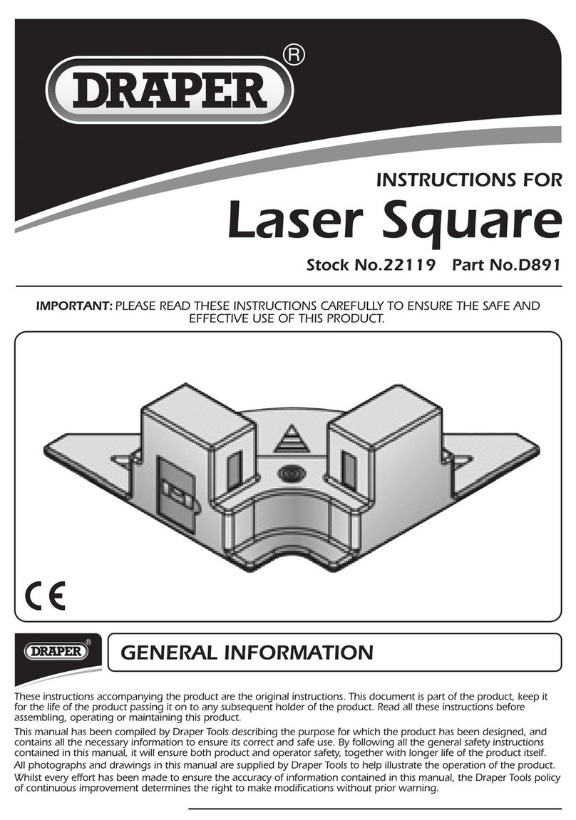 Draper DB91 User manual
