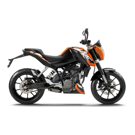 KTM 125 DUKE EU User manual