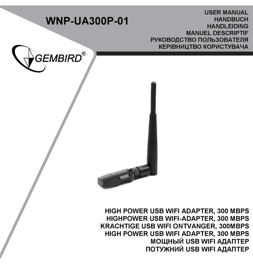 Gembird WNP-UA300P-01 user manual