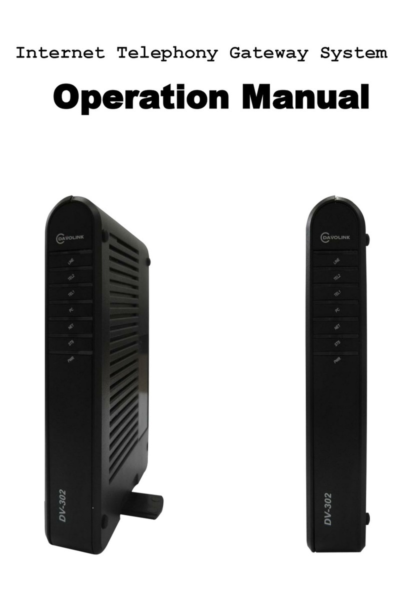 Davolink DV-302 User manual