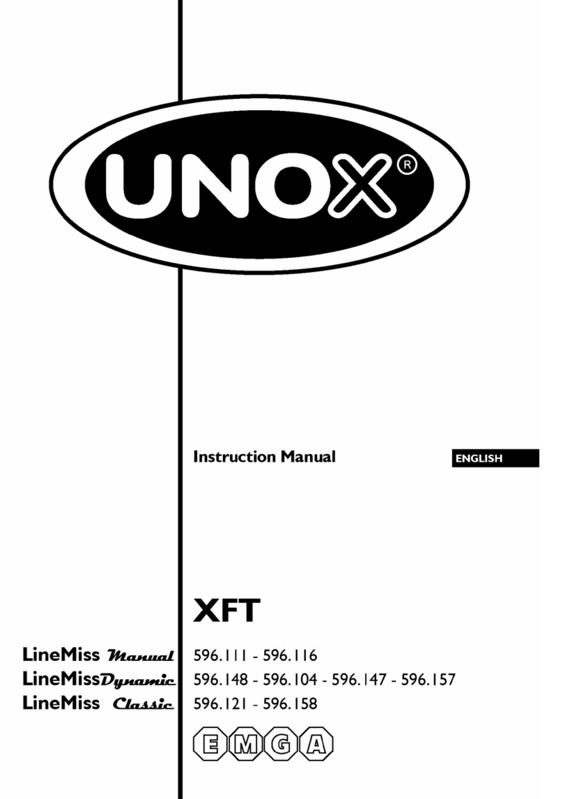 Unox LneMiss Manual XFT 596.111 User manual Unox LneMiss Manual XFT 596.111 User manual