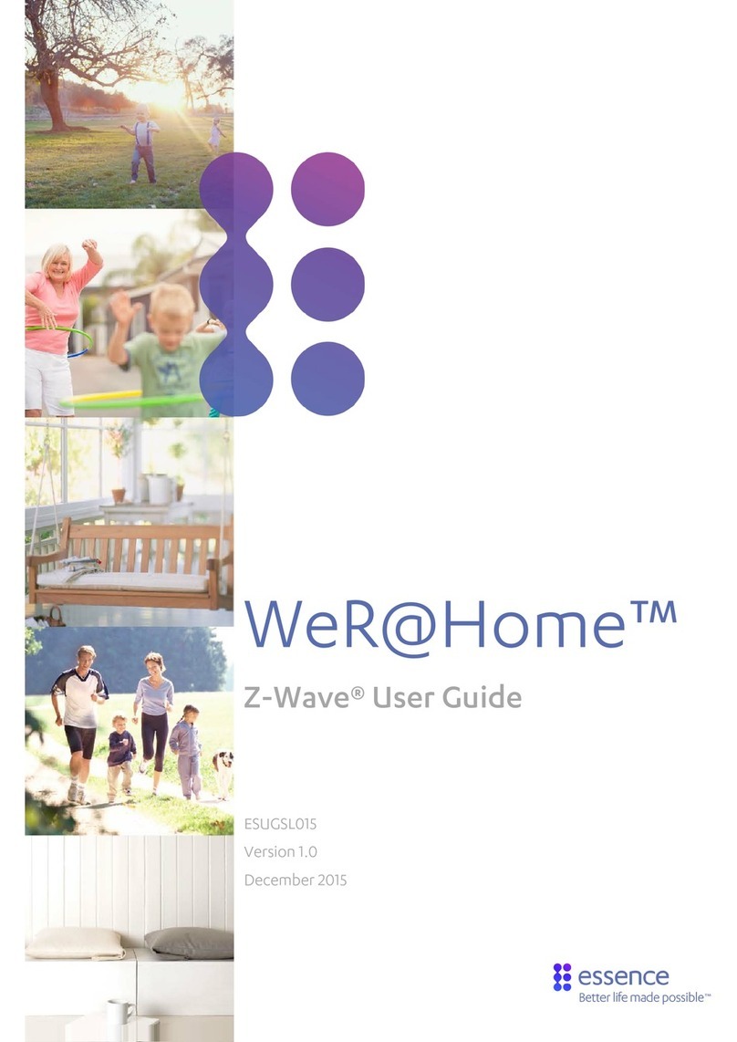 Essence WeR@Home Z-Wave user guide