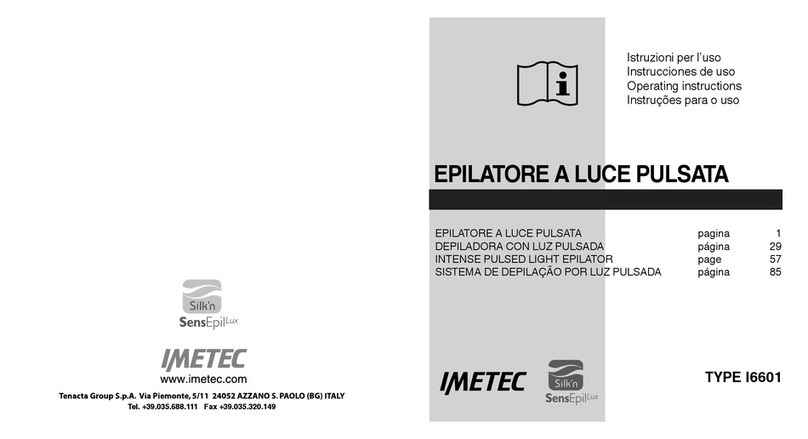 Imetec I6601 operating instructions