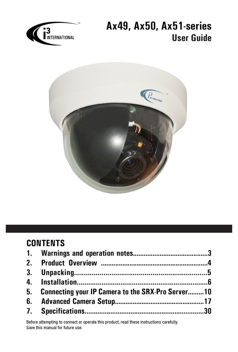 i3 International Ax49 user guide