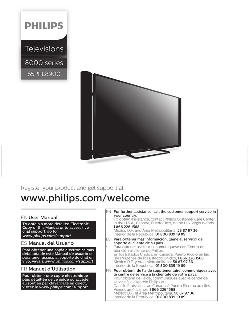 Philips 65PFL8900 User manual Philips 65PFL8900 User manual