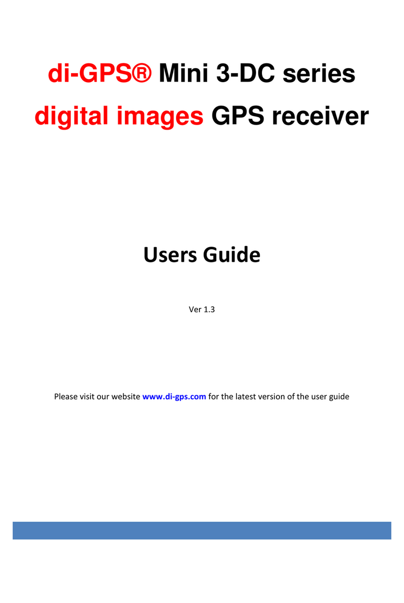 di-GPS Mini 3-DC series User manual