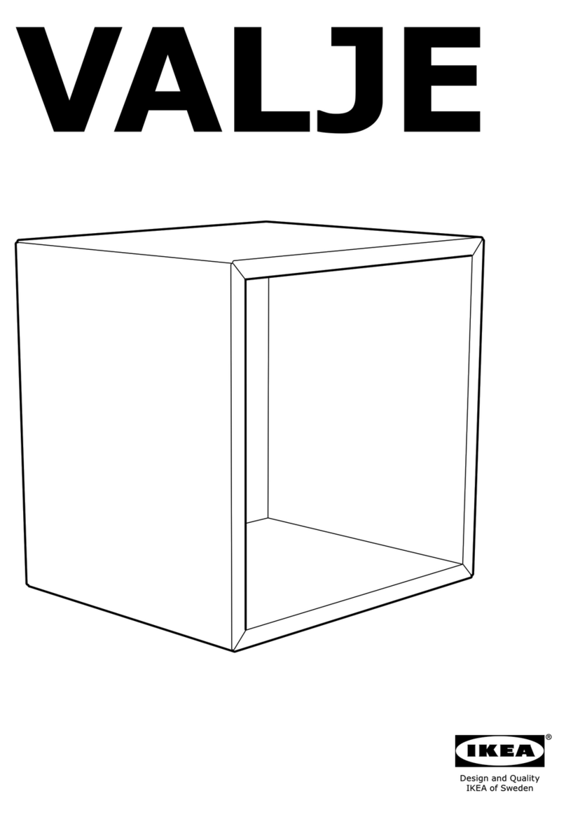 IKEA VALJE User manual IKEA VALJE User manual