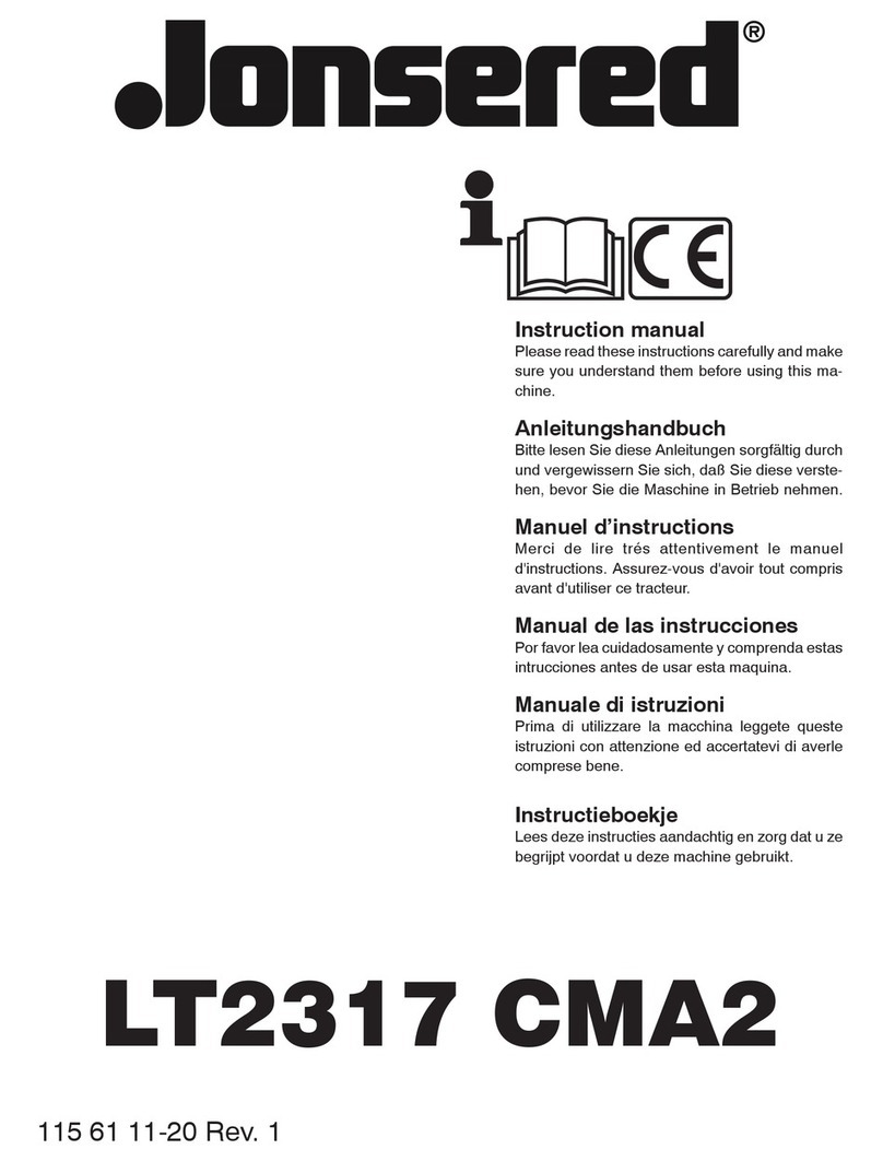 Jonsered LT2317 CMA2 instruction manual