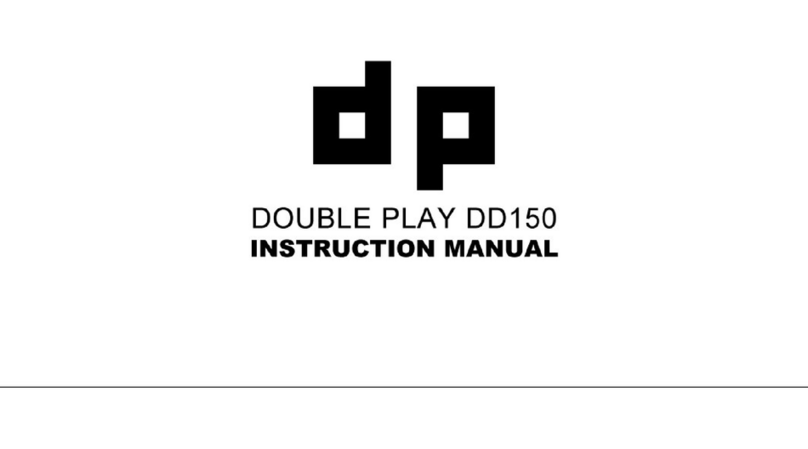 Double Play DD150 instruction manual