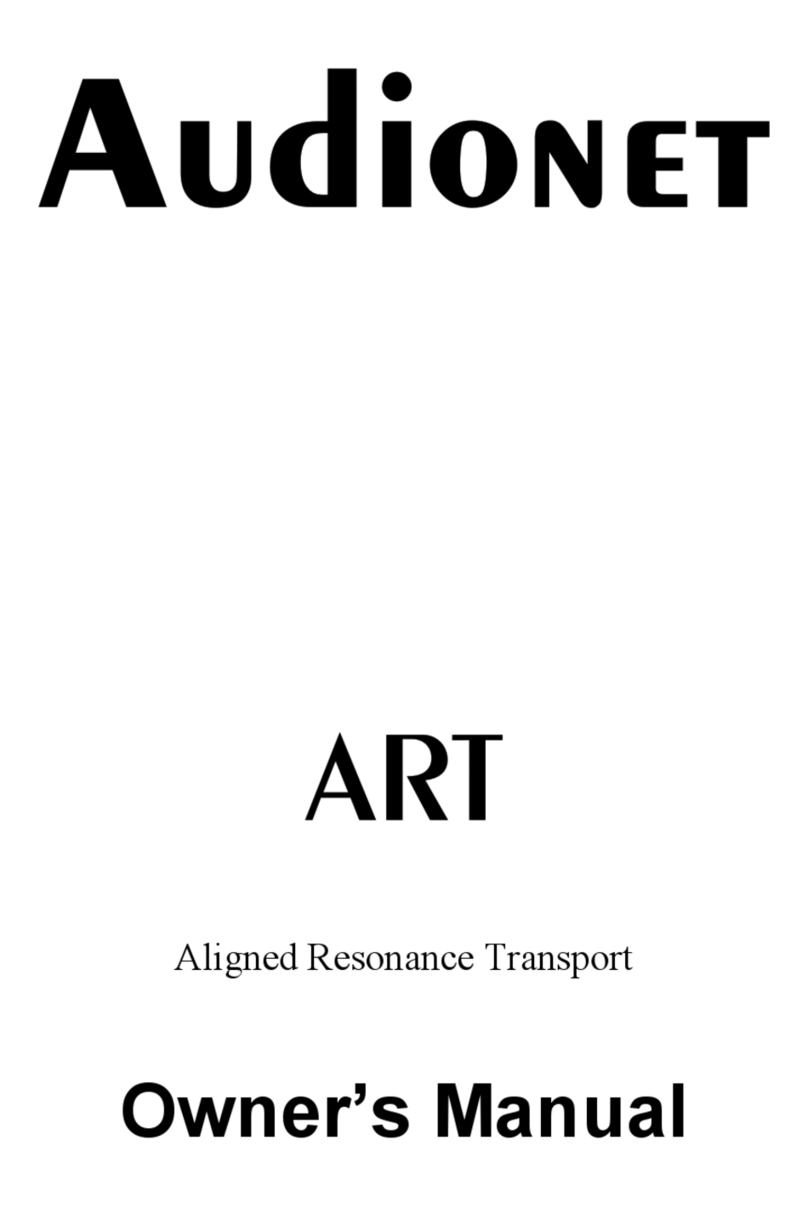 Audionet ART User manual