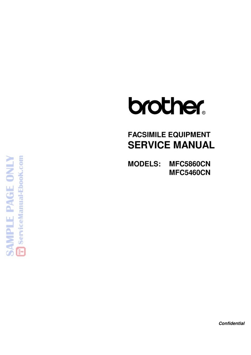 Brother MFC-5860CN Service manual