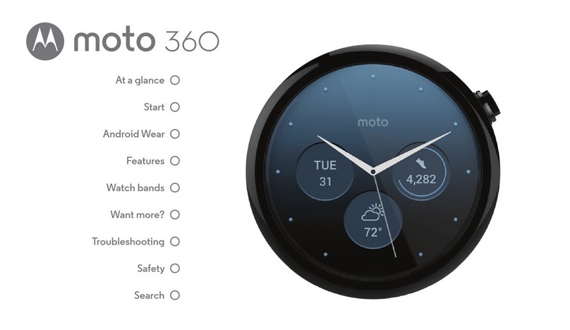 Motorola Moto 360 quick start