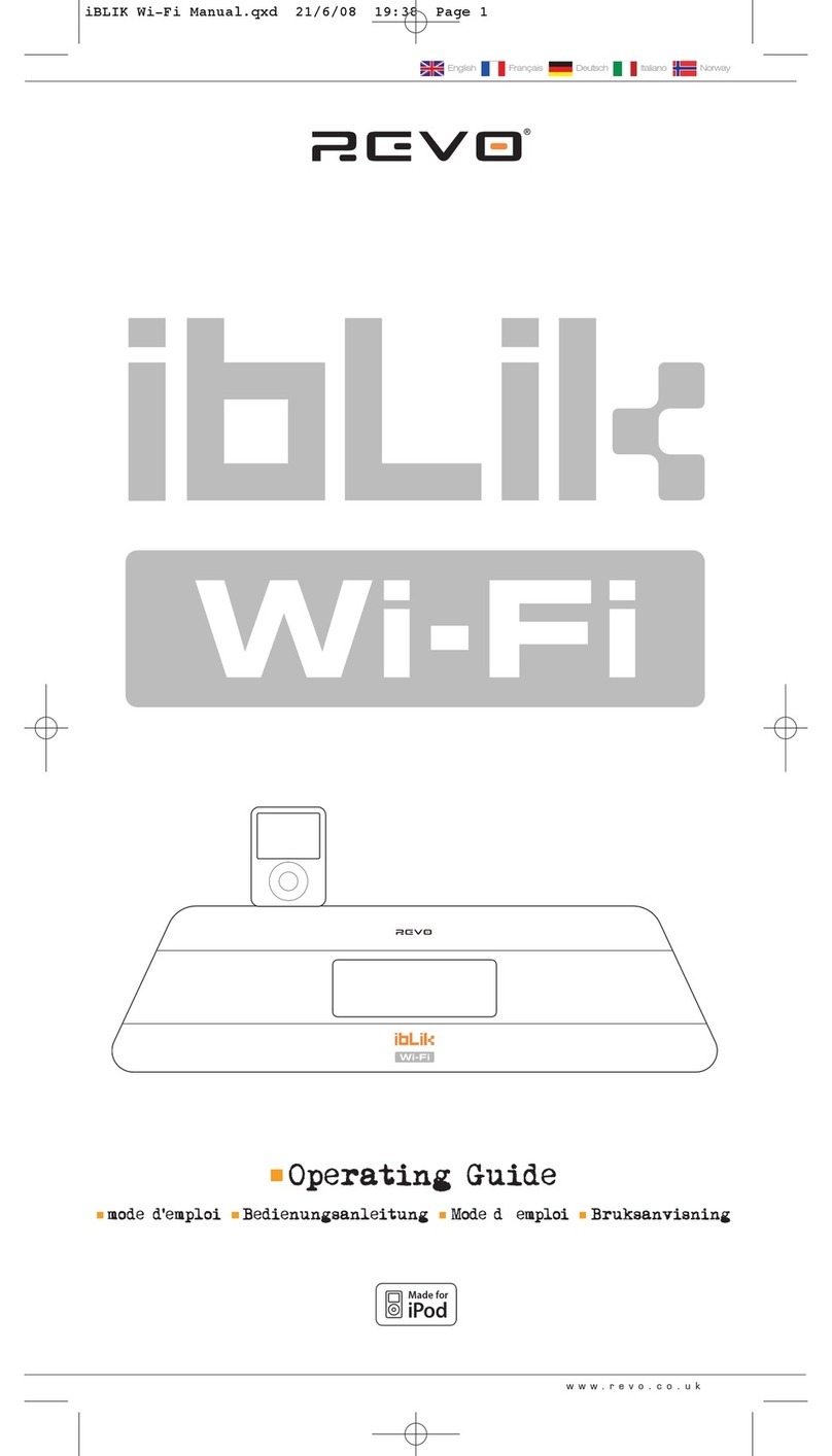 Revo iBLIK operating guide