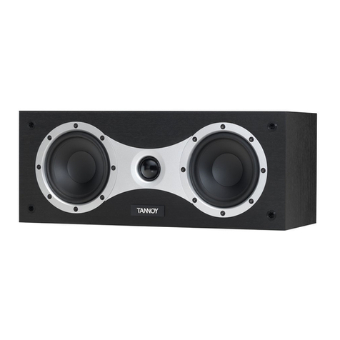 Tannoy Eclipse User manual