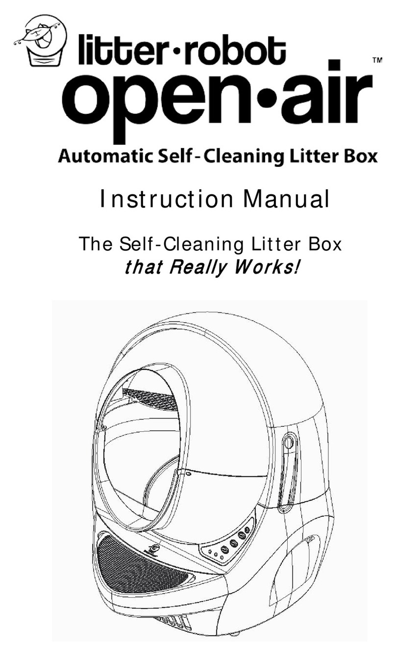 AutoPets Litter-Robot Open-Air instruction manual