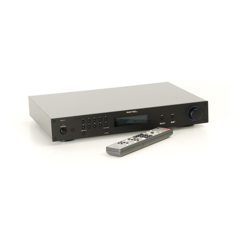 Rotel RT-11 User manual