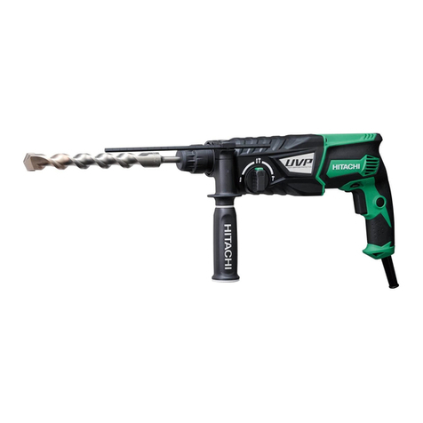 Hitachi DH24PH Handling instructions