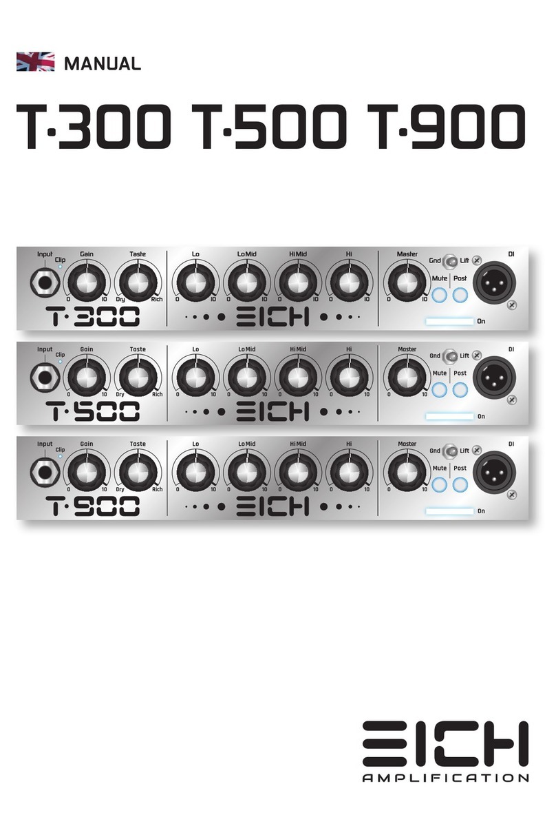 Eich T-300 User manual