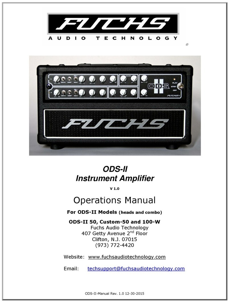 Fuchs Audio Technology ODS-II User manual