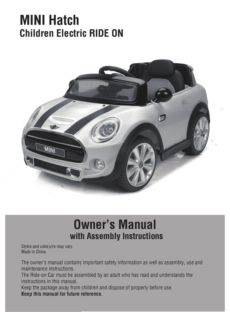 PlayActive MINI Hatch owner's manual