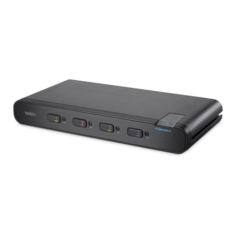 Belkin F1DN104B-3 User manual Belkin F1DN104B-3 User manual