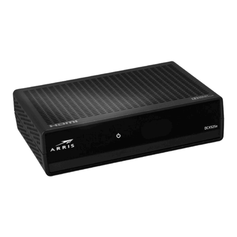 Arris DCX525 quick start guide