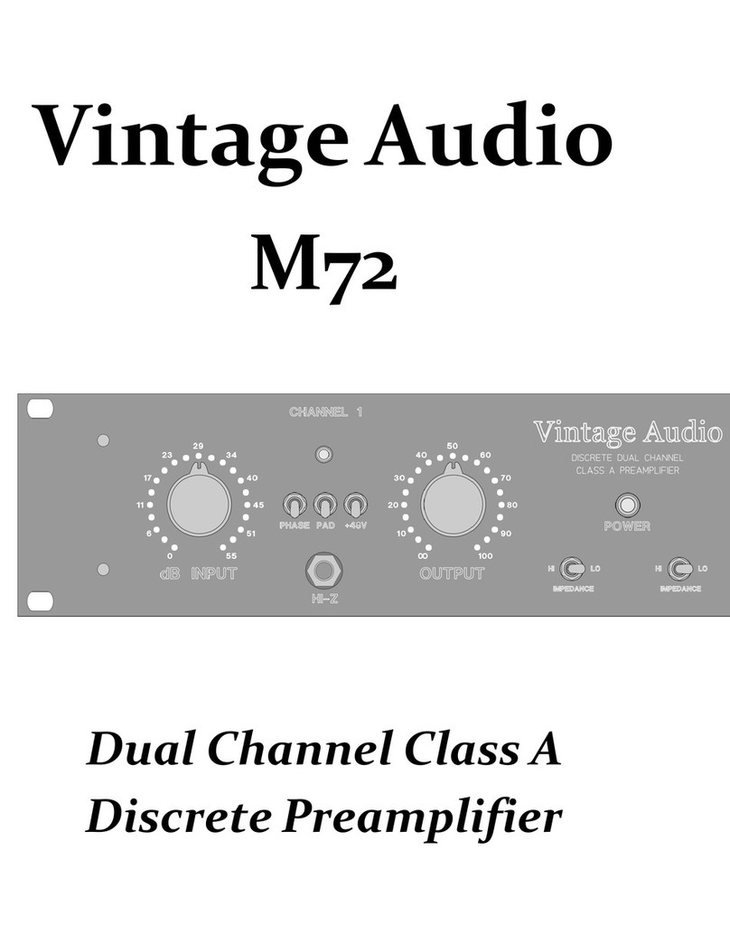 Vintage Audio M72 manual