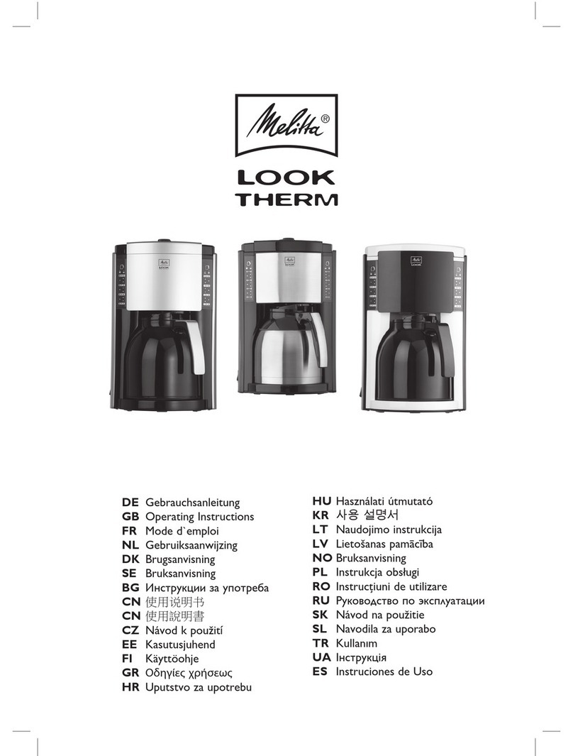 Melitta LOOK THERM User manual