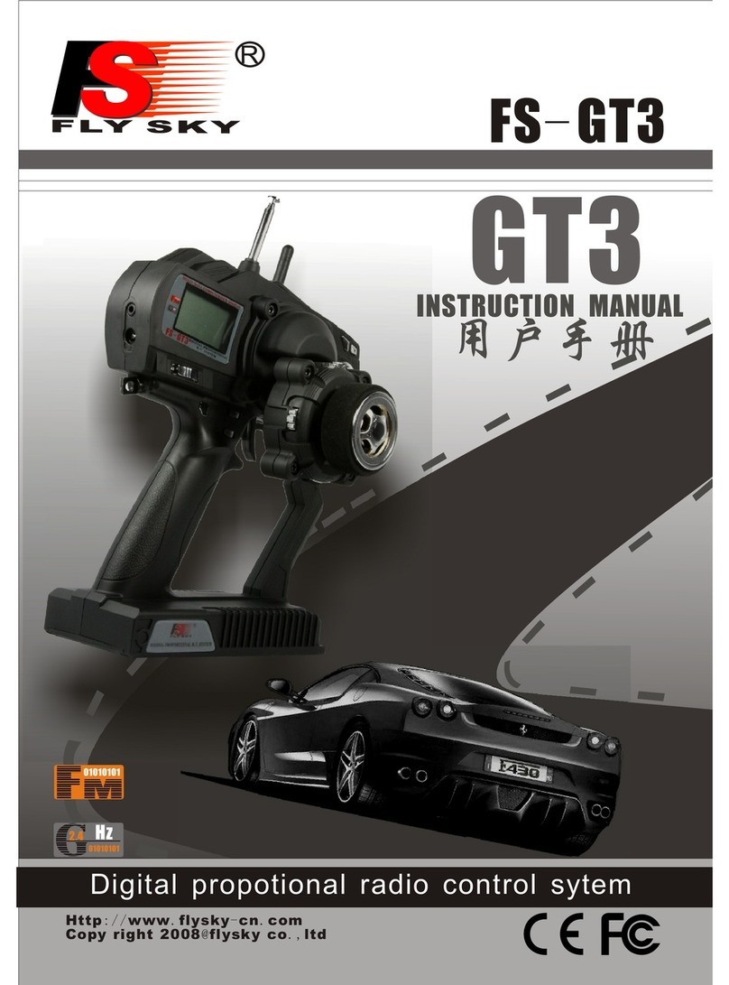 Fly Sky FS-GT3 instruction manual
