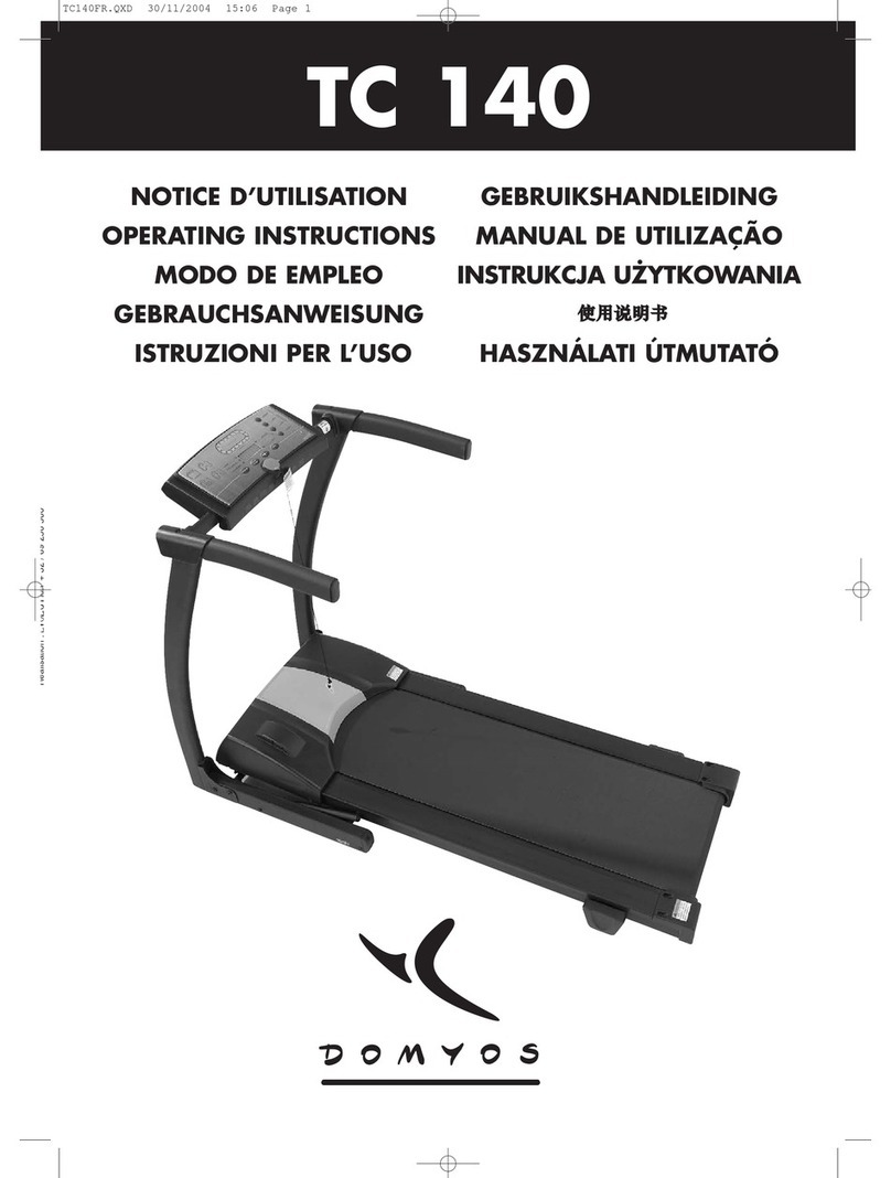 Domyos TC 140 User manual Domyos TC 140 User manual