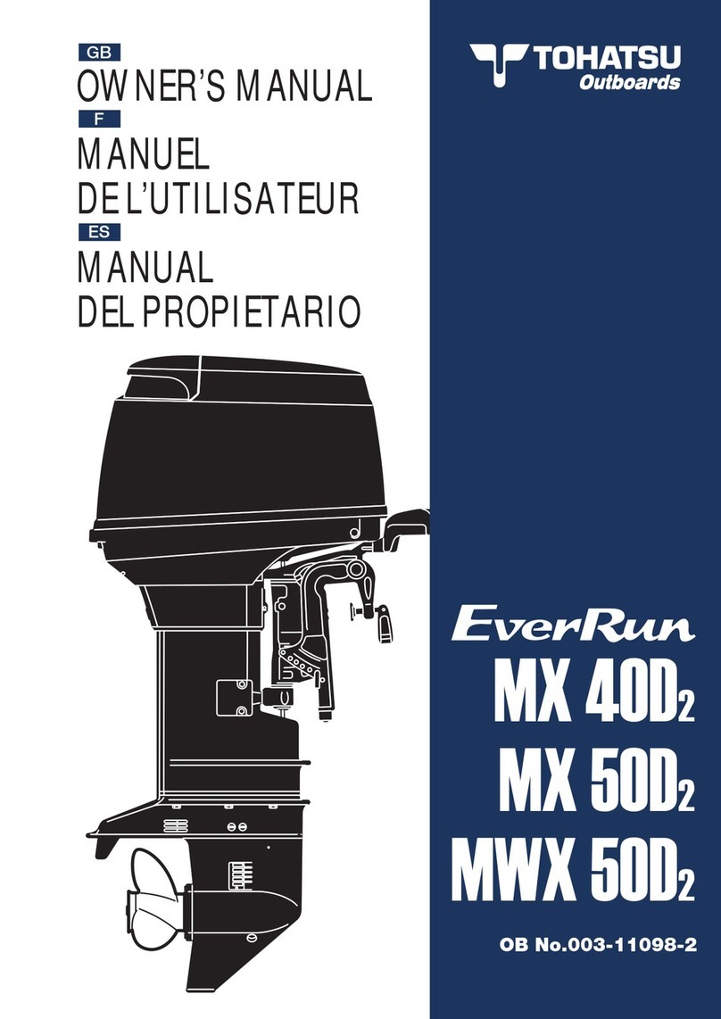 TOHATSU EVERRUN MX 40D2 owner's manual