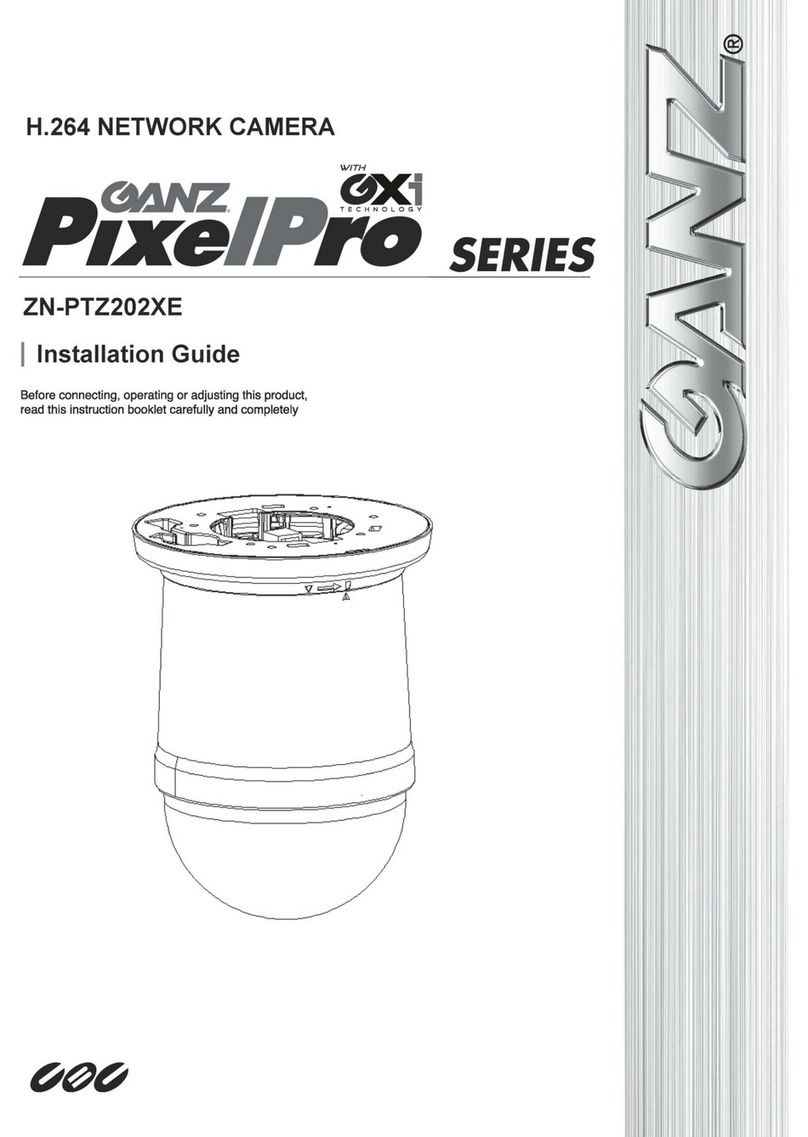 Ganz PIXELPRO SERIES User manual