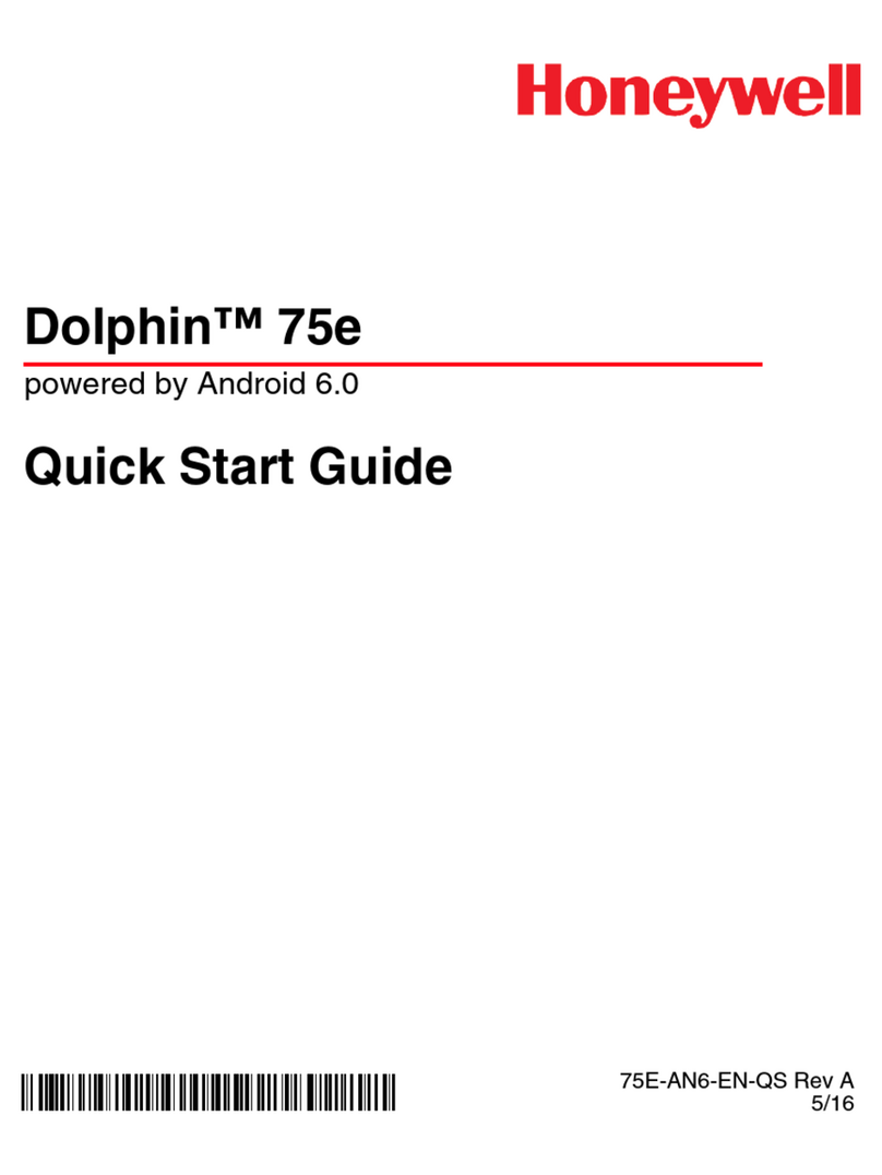 Honeywell Dolphin 75e User manual