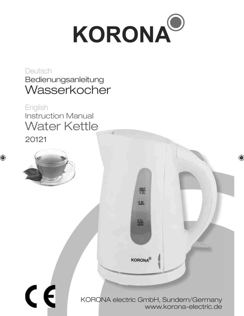 Korona 20121 instruction manual
