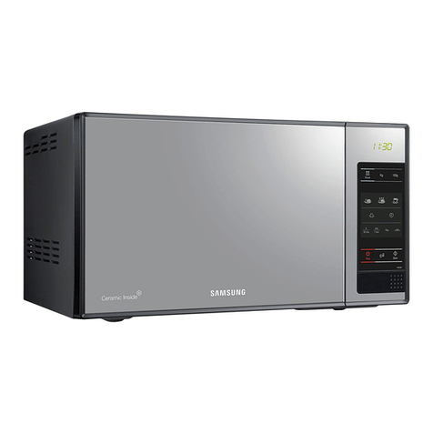 Samsung ME83X Owner's instructions & cooking guide