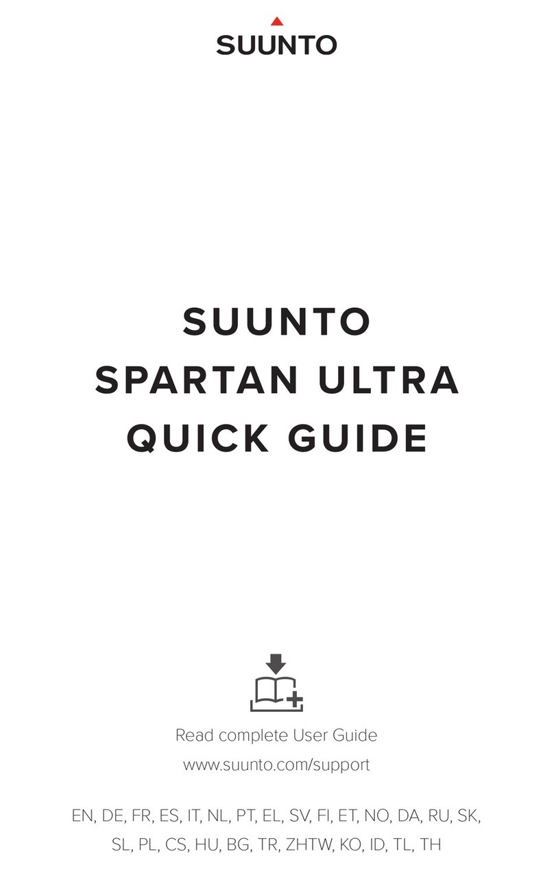 Suunto SPARTAN ULTRA User manual