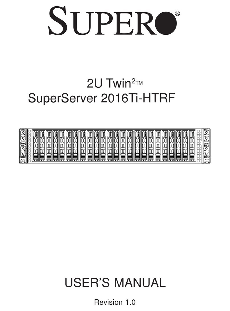 Supermicro SuperServer 2016Ti-HTRF User manual