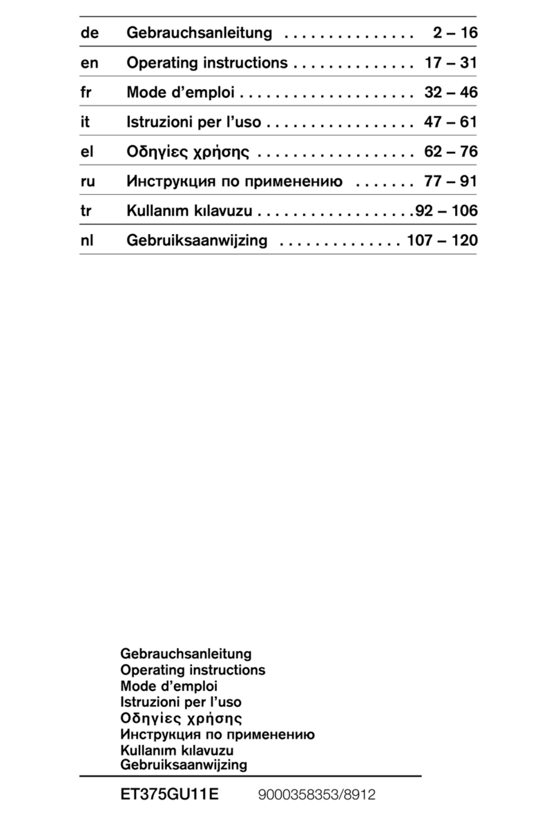 Siemens ET375GU11E operating instructions