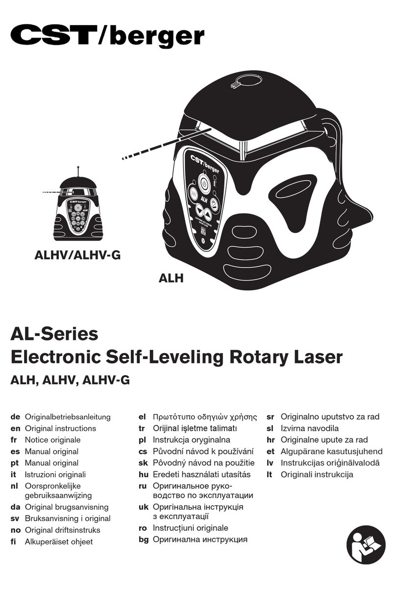 CST/BERGER ALH User manual CST/BERGER ALH User manual