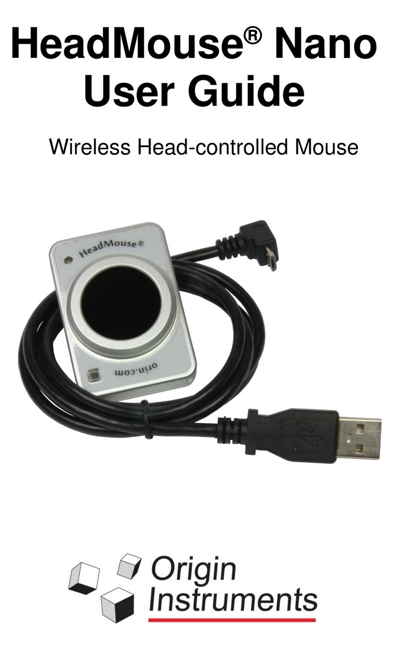 Origin Instruments headmouse nano User manual