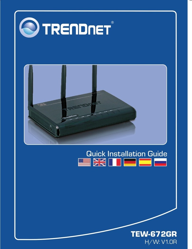 TRENDnet TEW-672GR User manual TRENDnet TEW-672GR User manual