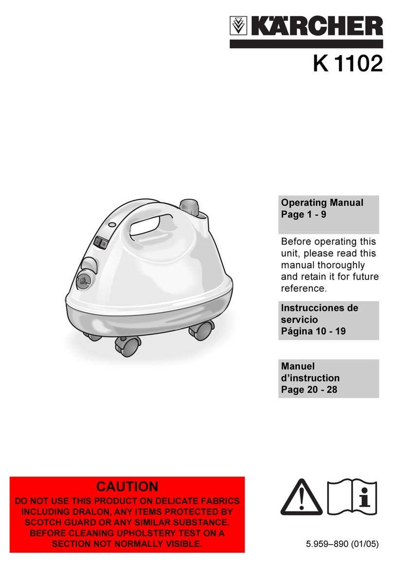 Kärcher K1102 operating manual